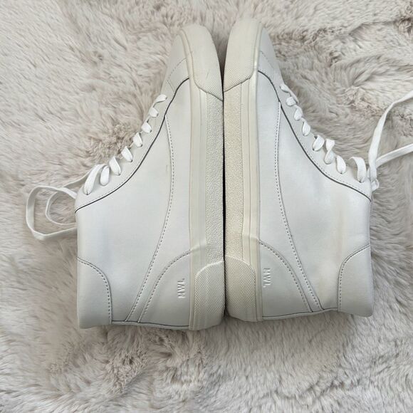 Madewell Sidewalk High-Top Sneakers White Size 11 - Picture 5 of 11